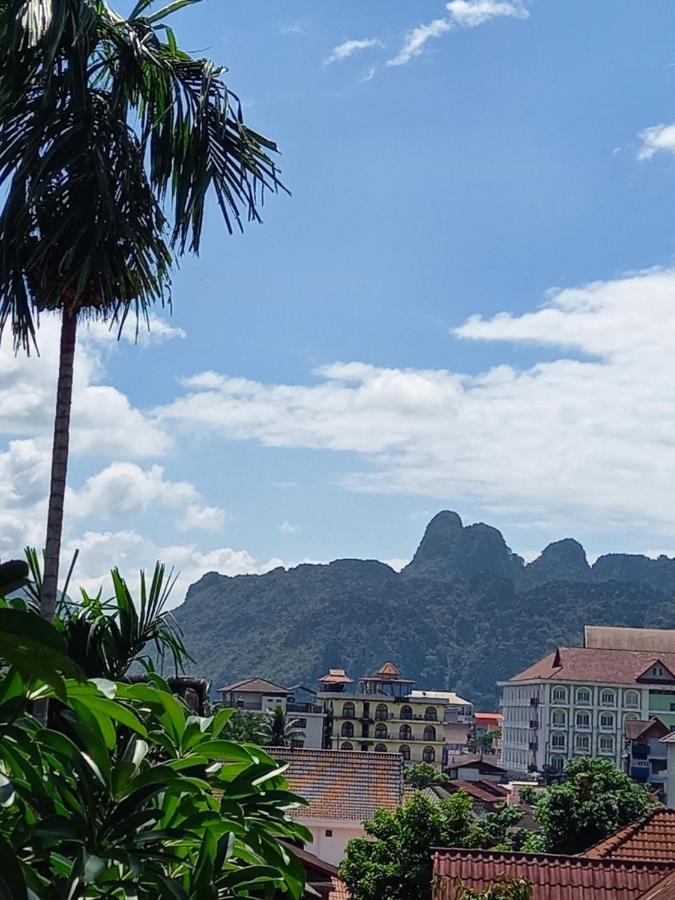 Vang Vieng Queen'S- Mountain View Hotel Exterior foto