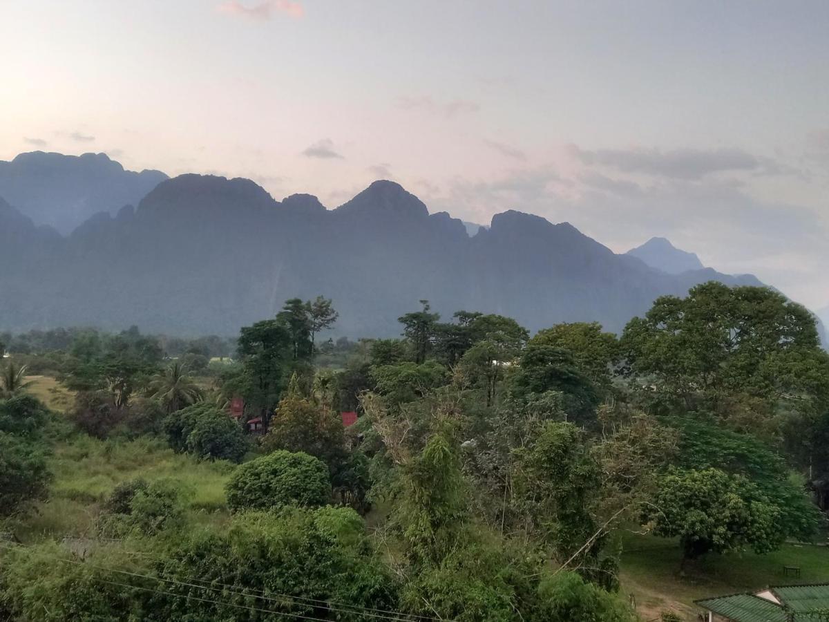 Vang Vieng Queen'S- Mountain View Hotel Exterior foto