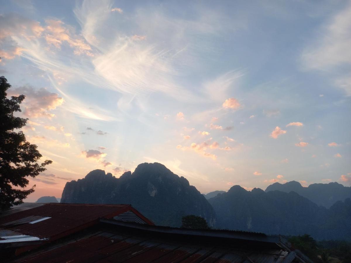 Vang Vieng Queen'S- Mountain View Hotel Exterior foto